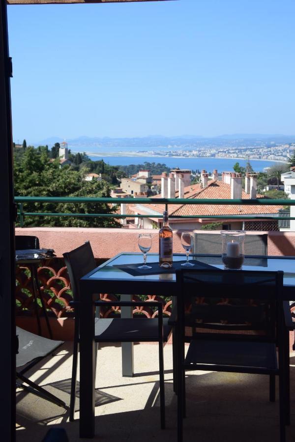 Agreable 3 Pieces Climatise Avec Vue Mer Et Parking Villefranche-sur-Mer Eksteriør bilde