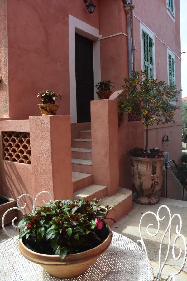 Agreable 3 Pieces Climatise Avec Vue Mer Et Parking Villefranche-sur-Mer Eksteriør bilde