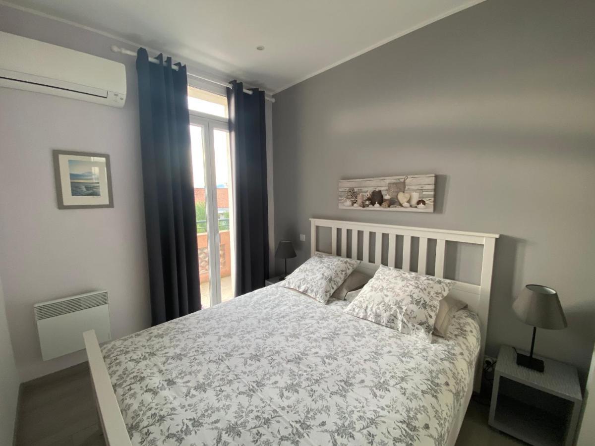 Agreable 3 Pieces Climatise Avec Vue Mer Et Parking Villefranche-sur-Mer Eksteriør bilde